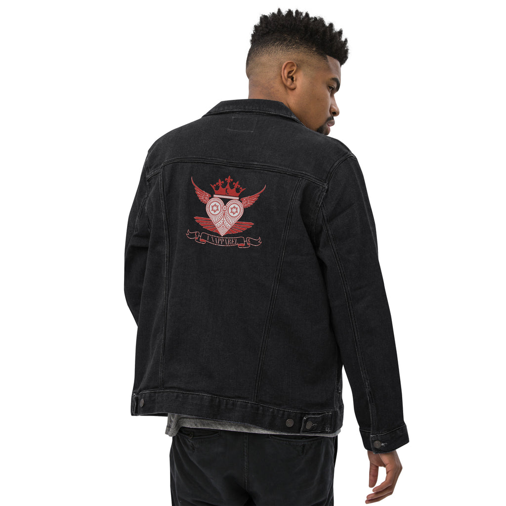 King of Hearts Unisex denim jacket