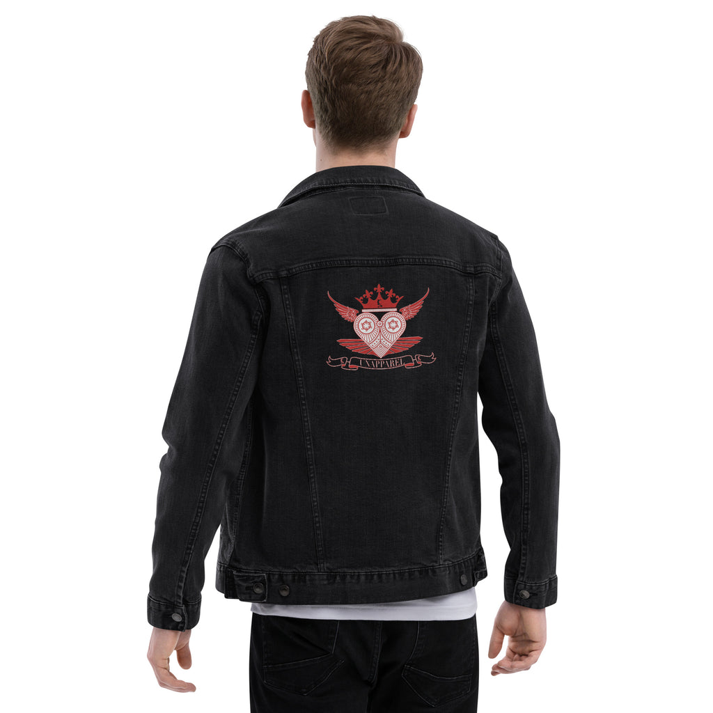 King of Hearts Unisex denim jacket