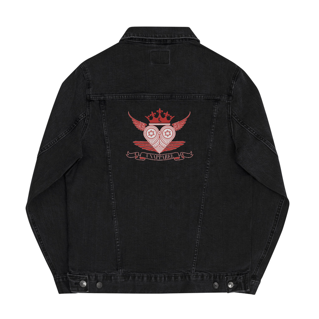 King of Hearts Unisex denim jacket