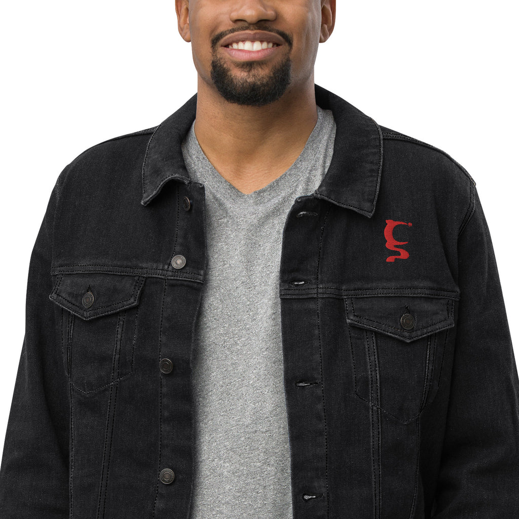 King of Hearts Unisex denim jacket