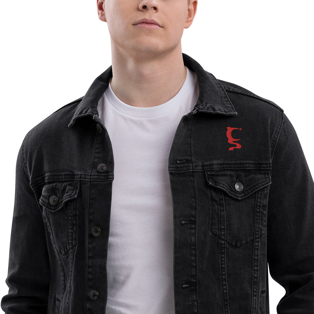 King of Hearts Unisex denim jacket