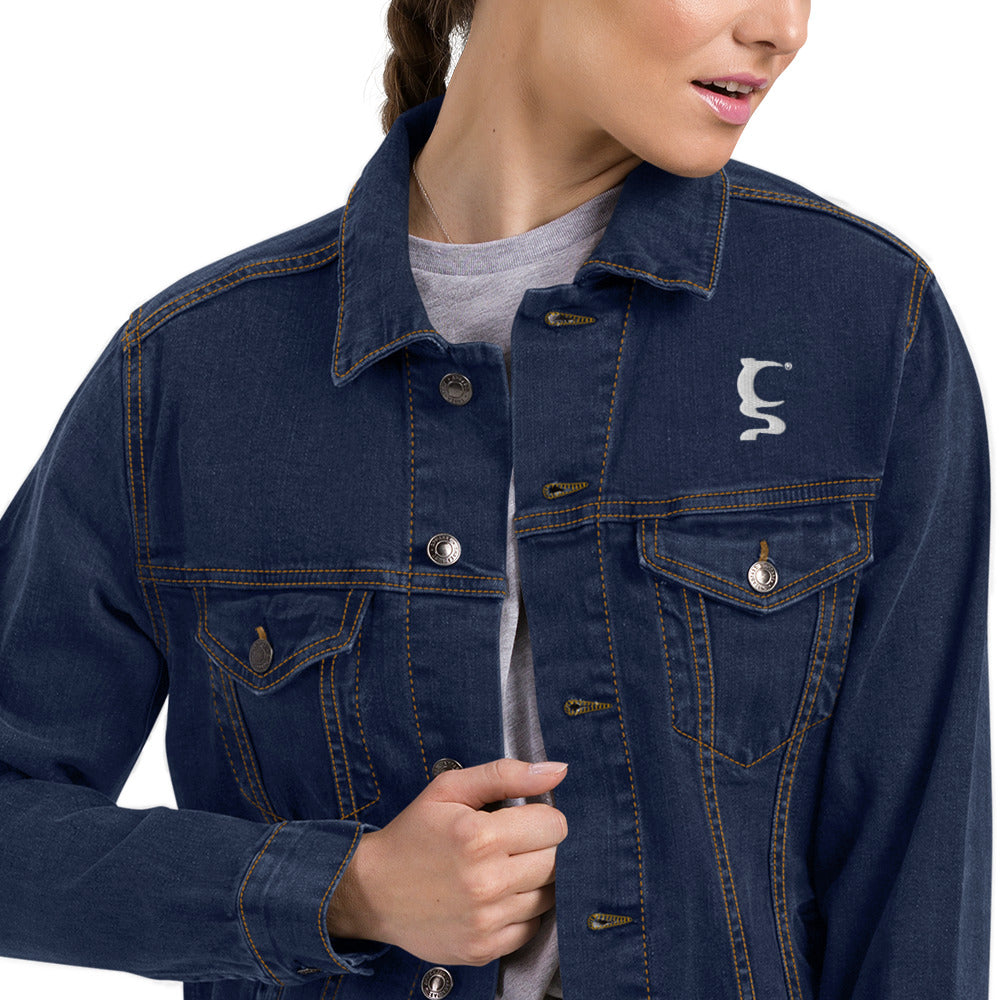 King of Hearts Unisex denim jacket