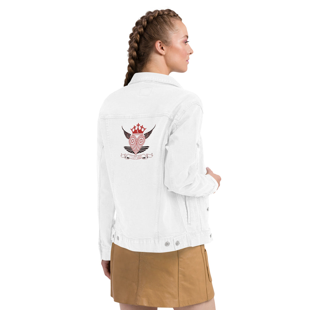 King of Hearts Unisex denim jacket