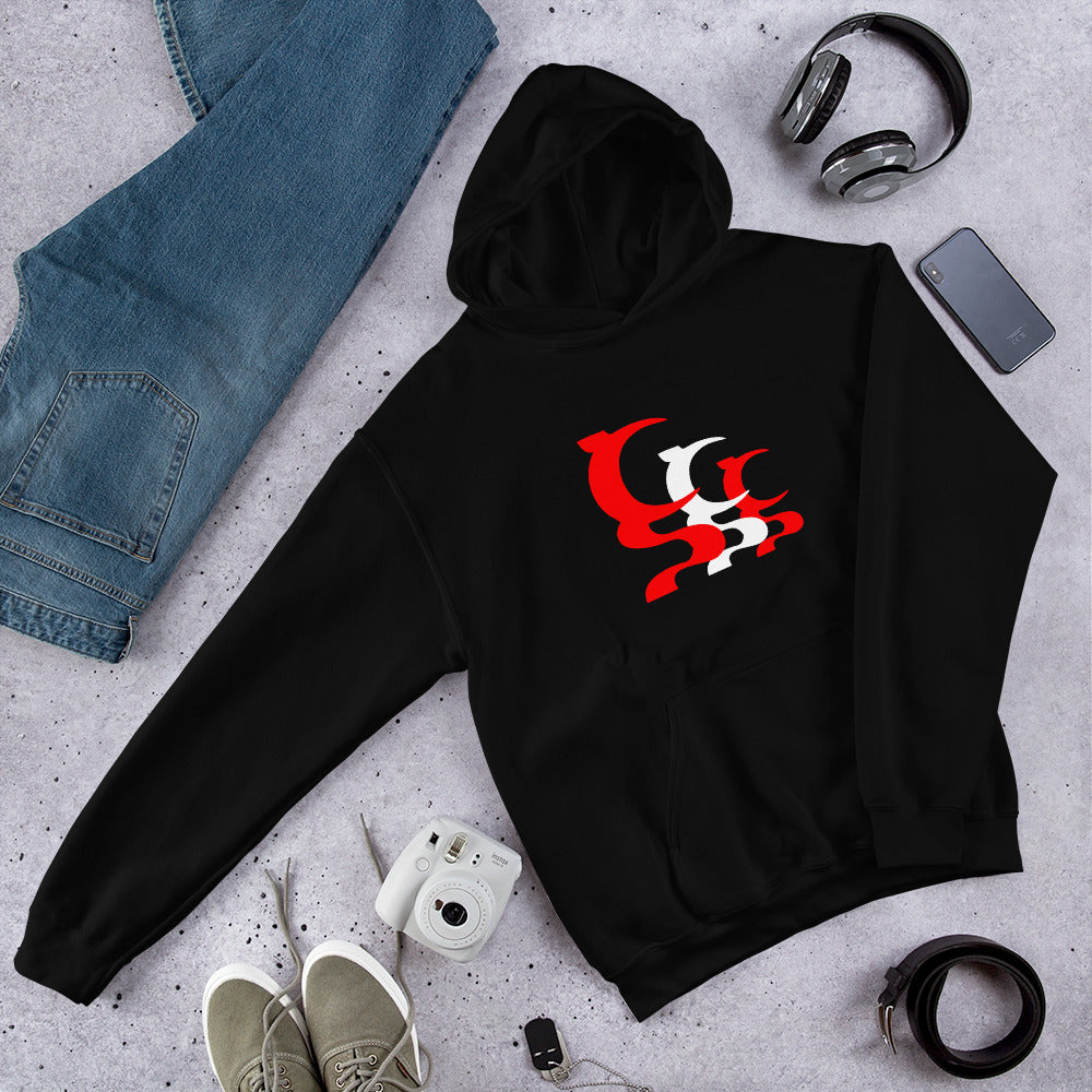 UN DISPUTED  UNISEX HOODIE IN 6 DIFFERENT COLORS