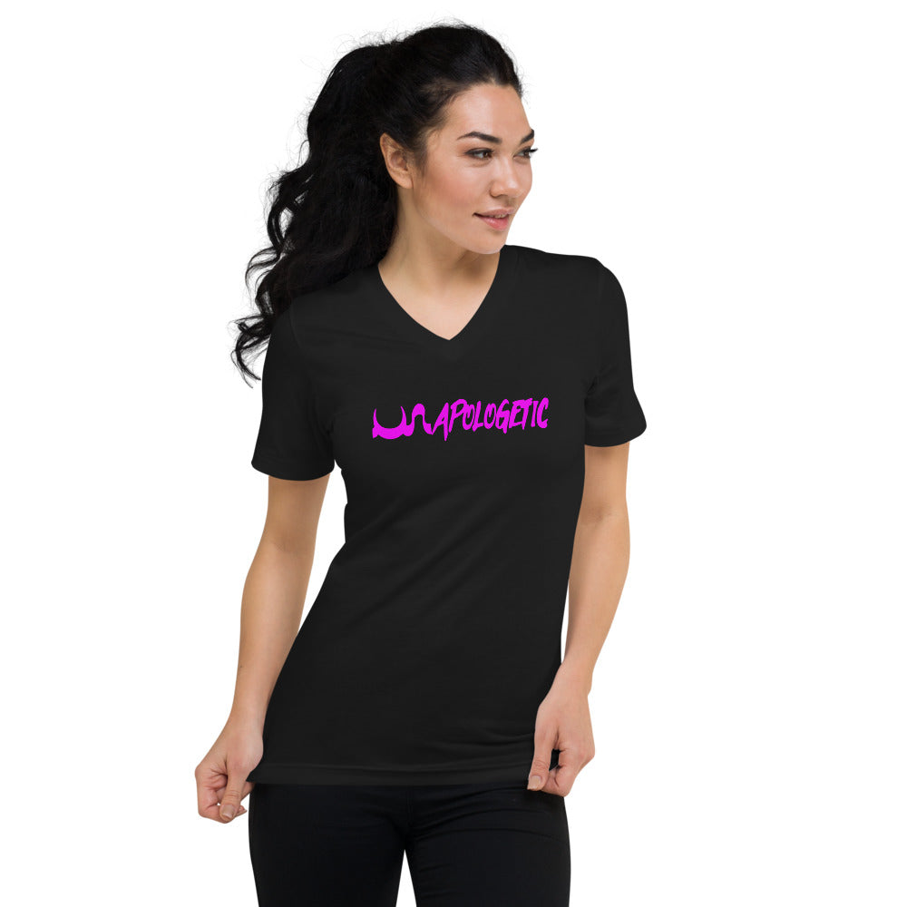 UN APOLOGETIC V-Neck T-Shirt