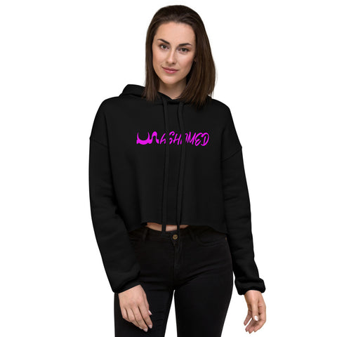 UN ASHAMED Crop Hoodie