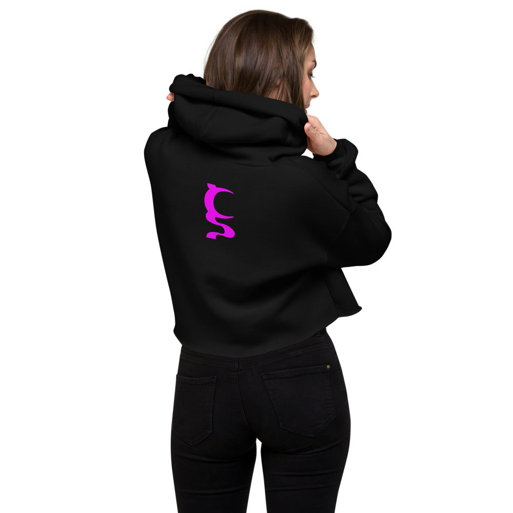 PINK UN BOTHERED  CROP HOODIE IN 4 DIFFERENT COLORS