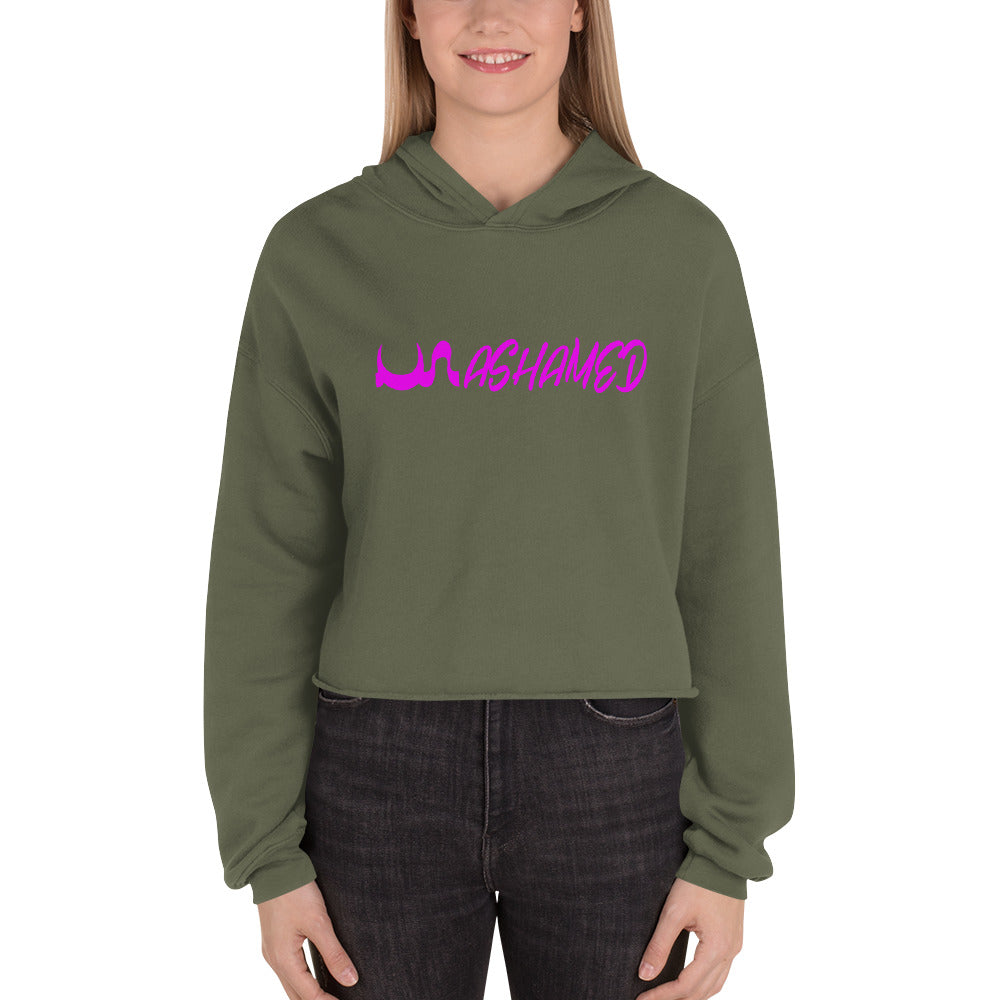 PINK UN ASHAMED Crop Hoodie