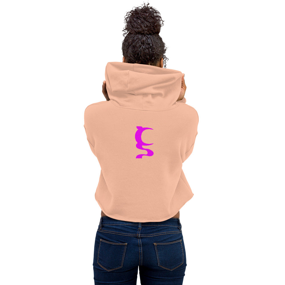PINK UN BOTHERED  CROP HOODIE IN 4 DIFFERENT COLORS