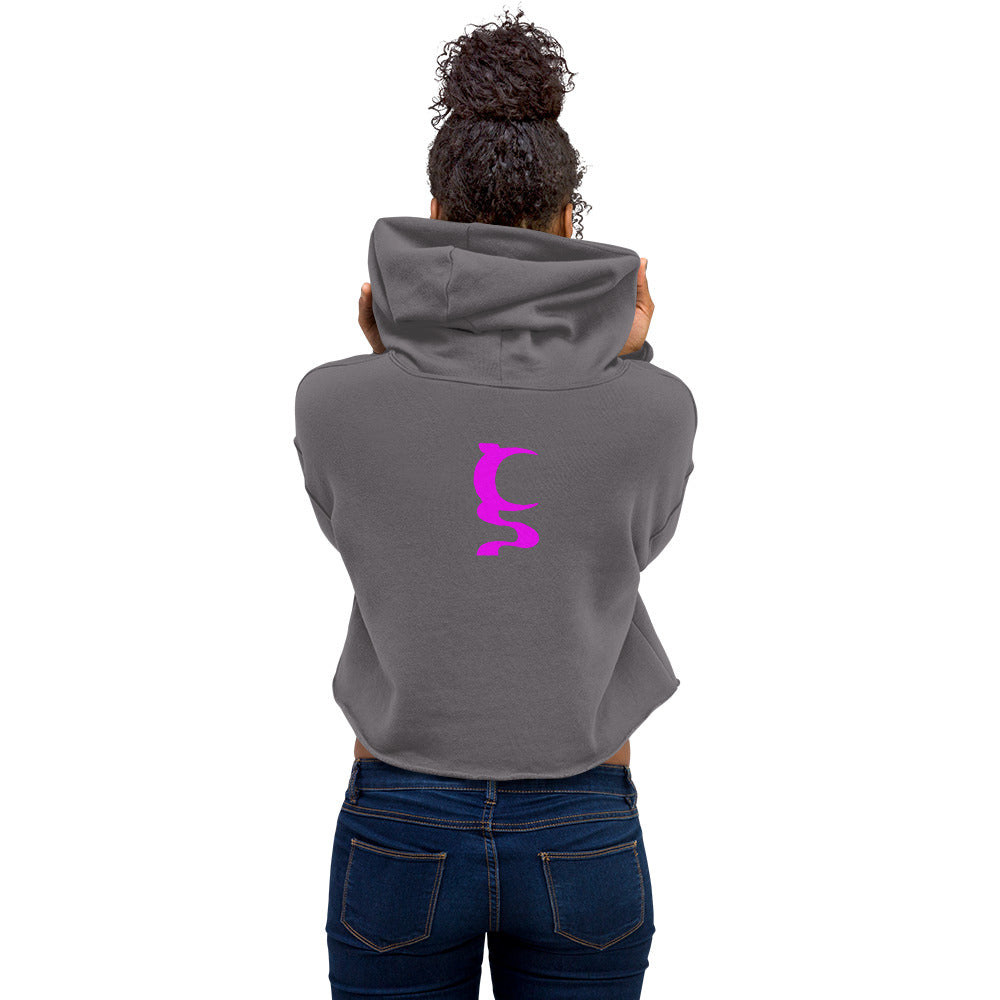 PINK UN BOTHERED  CROP HOODIE IN 4 DIFFERENT COLORS