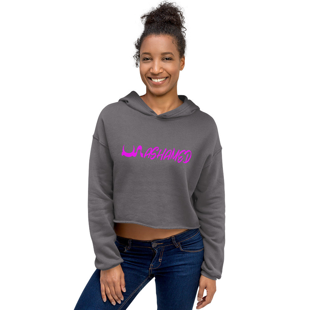 PINK UN ASHAMED Crop Hoodie