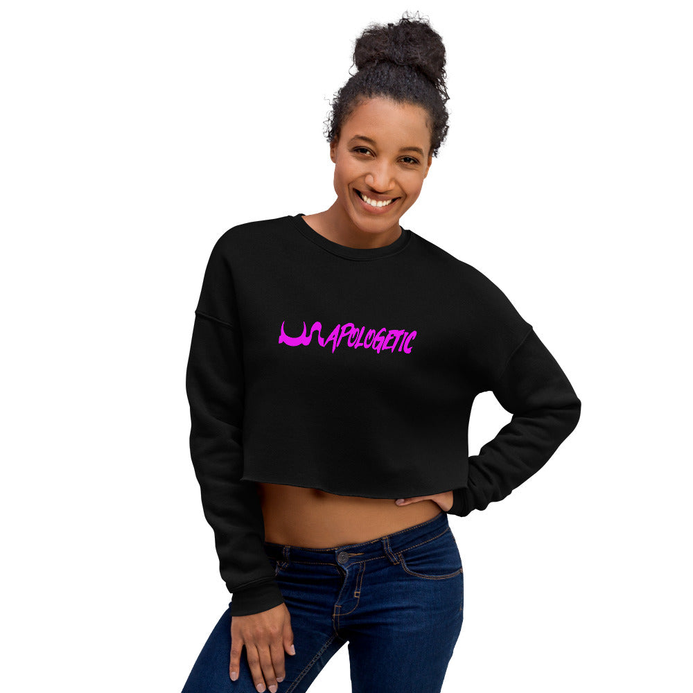 UN APOLOGETIC Crop Sweatshirt