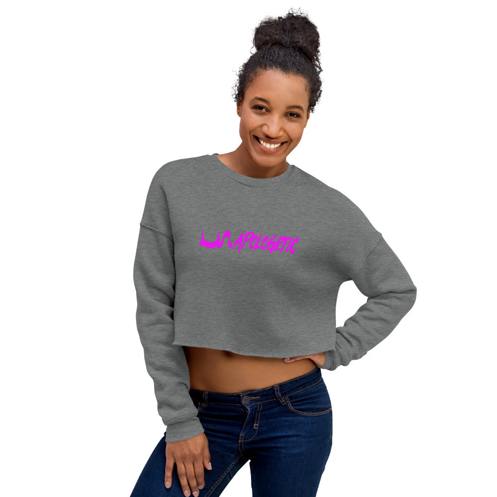UN APOLOGETIC Crop Sweatshirt