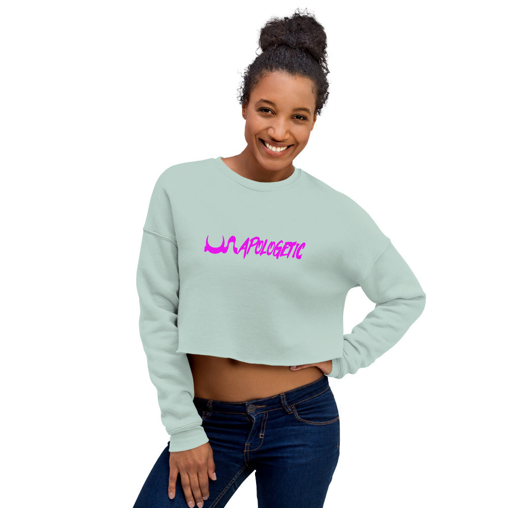 UN APOLOGETIC Crop Sweatshirt