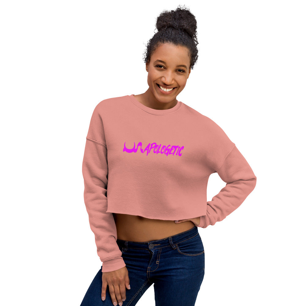 UN APOLOGETIC Crop Sweatshirt