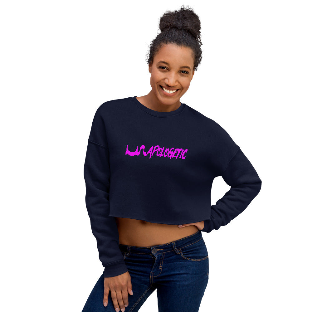 UN APOLOGETIC Crop Sweatshirt